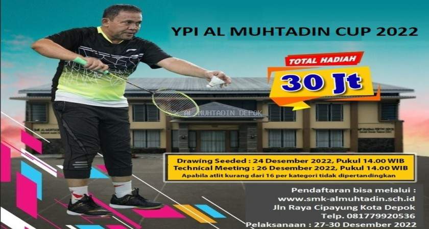 Open Registrasion YPI Al Muhtadin Cup 2022