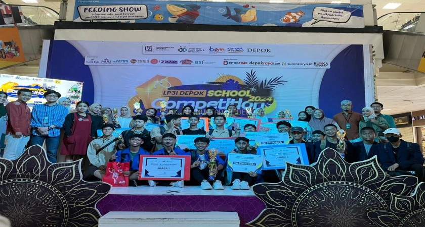 Sabet Juara Diajang LP3I Depok School Competition