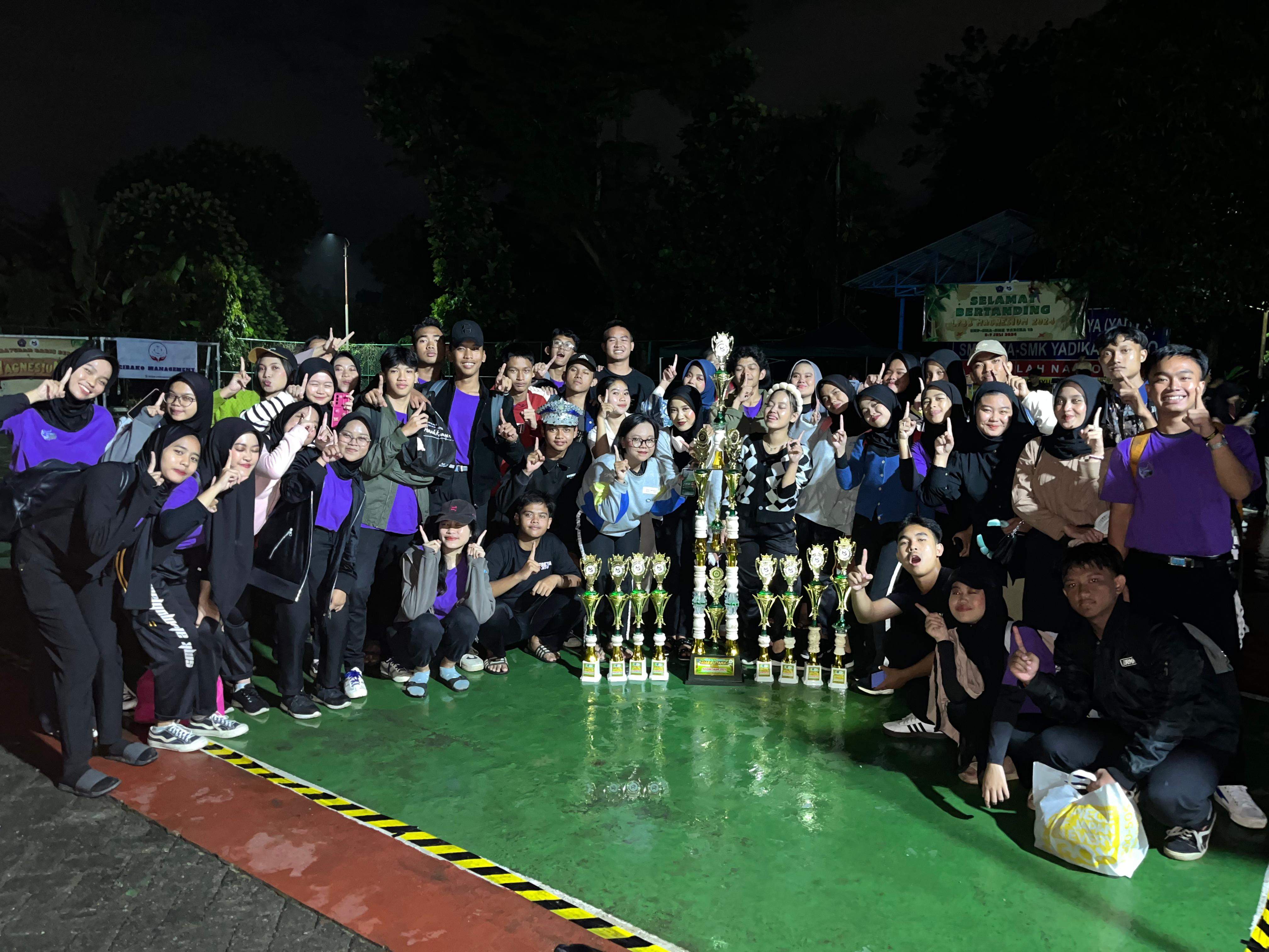Tim Paskibra SMK Al-Muhtadin Sabet Juara Kembali Dengan Membawa Pulang 9 Piala