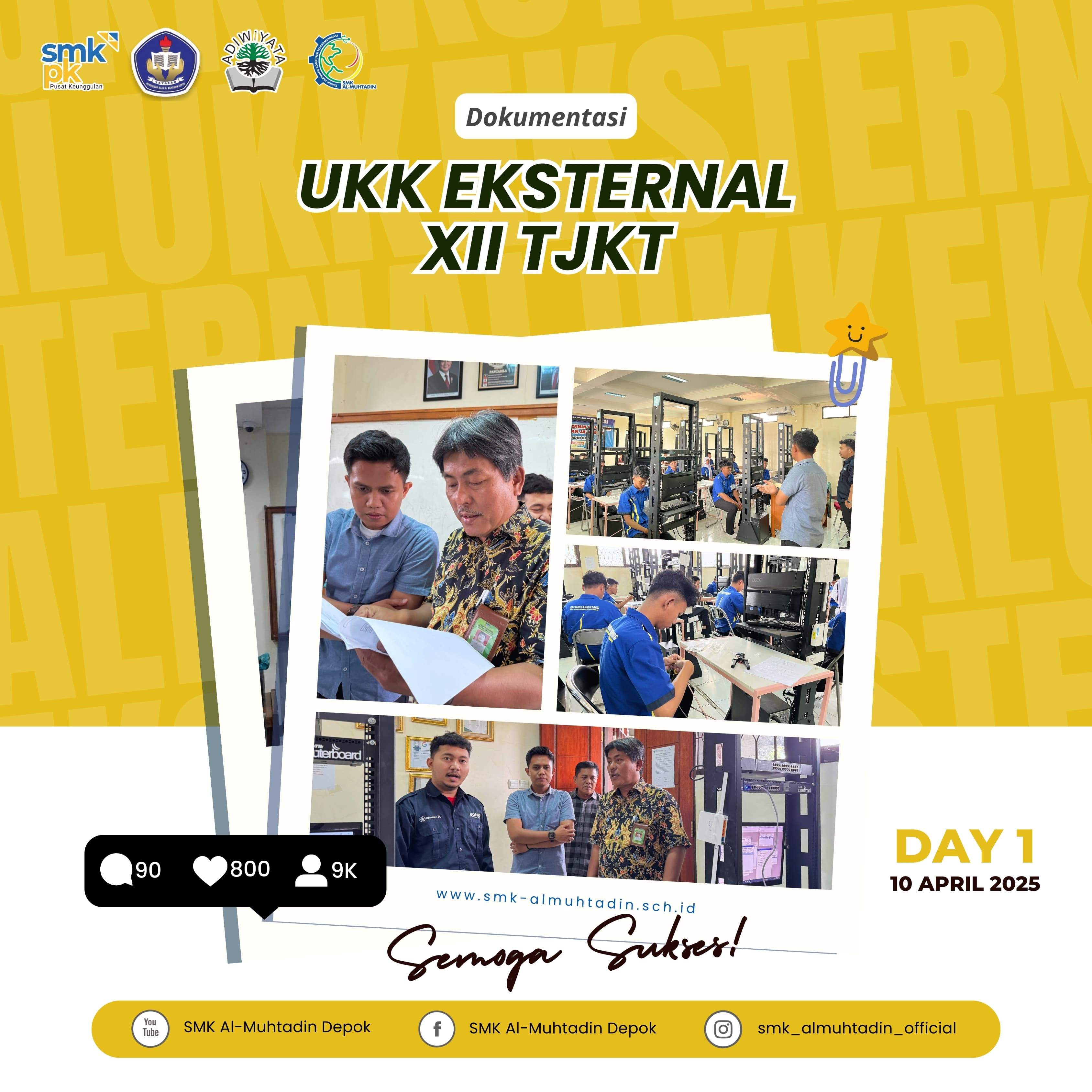 Refleksi Kemampuan Diri Siswa Dalam Berkompetisi di Dunia Kerja Melalui Uji Kompetensi Keahlian (UKK)